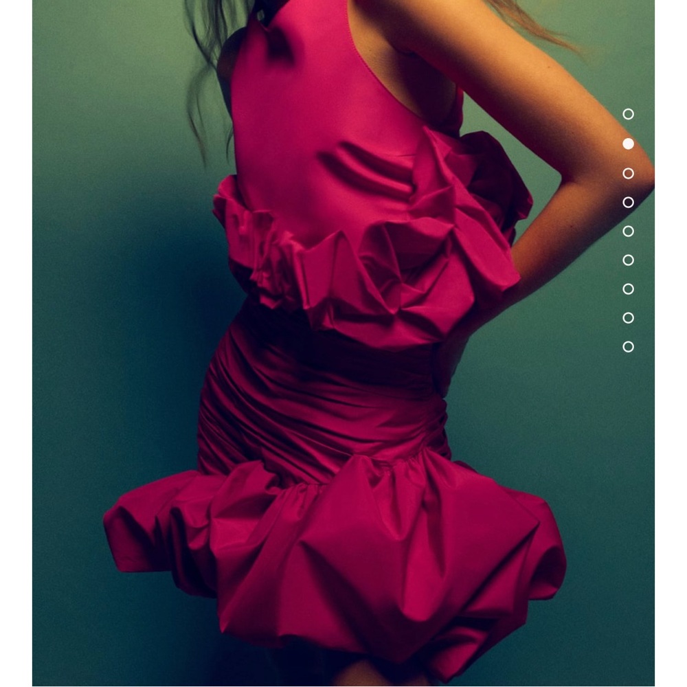 Zara Draped Mini Skirt Limited Edition - Picture 4 of 12